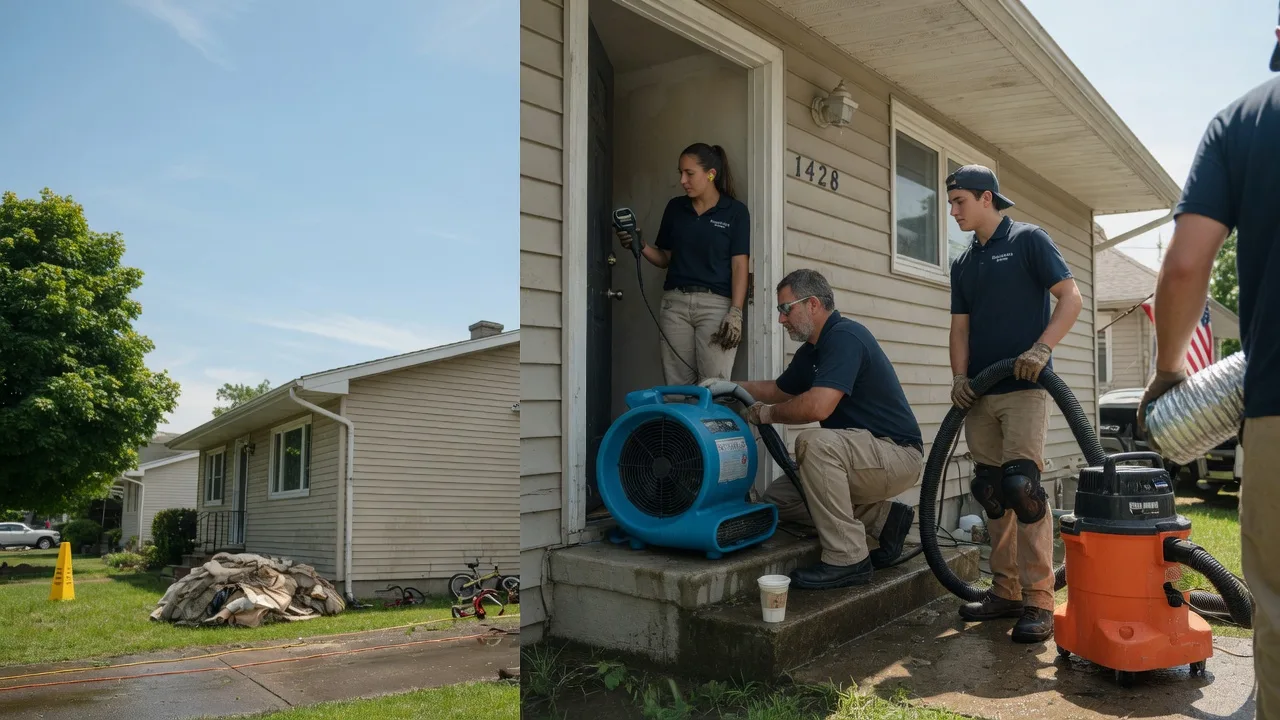 Water Damage Restoration in Sanders, KY near me